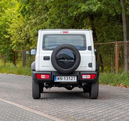 Suzuki Jimny cena 103000 przebieg: 100, rok produkcji 2023 z Warszawa małe 79